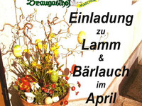 Plakat: Braugasthof Mascher