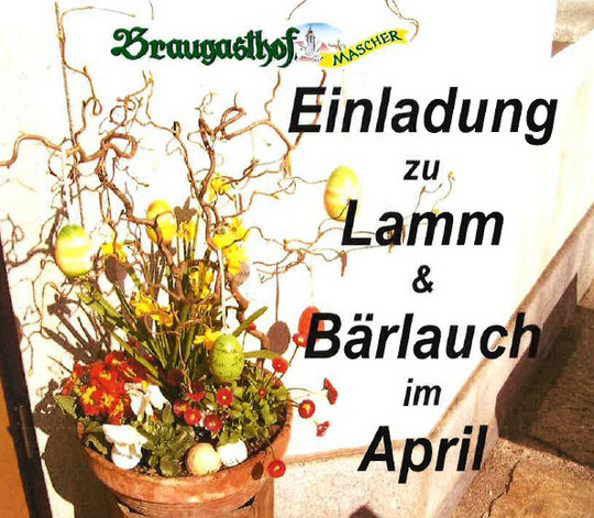 Plakat: Braugasthof Mascher